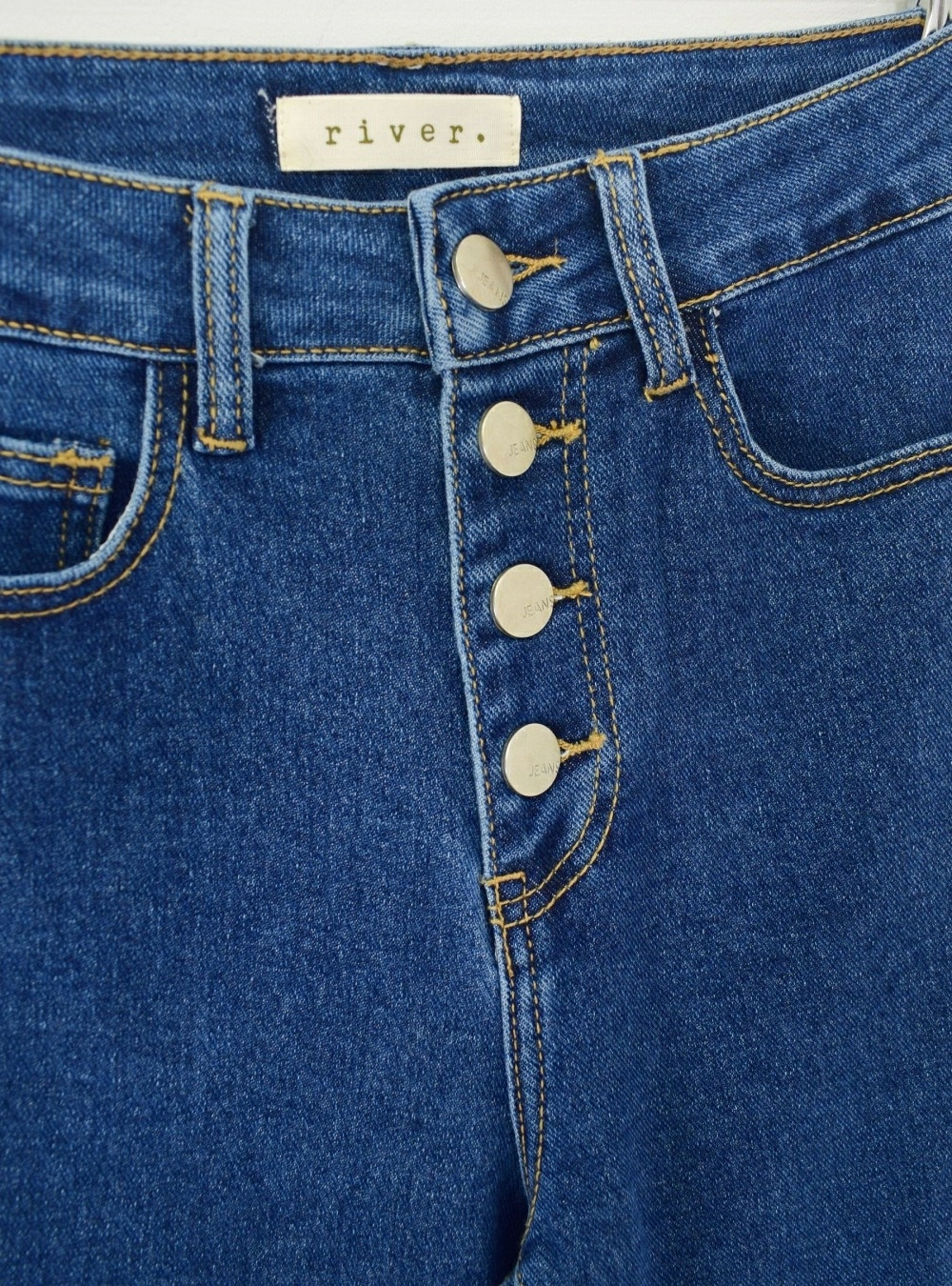 Jeans mom classic 4 botones