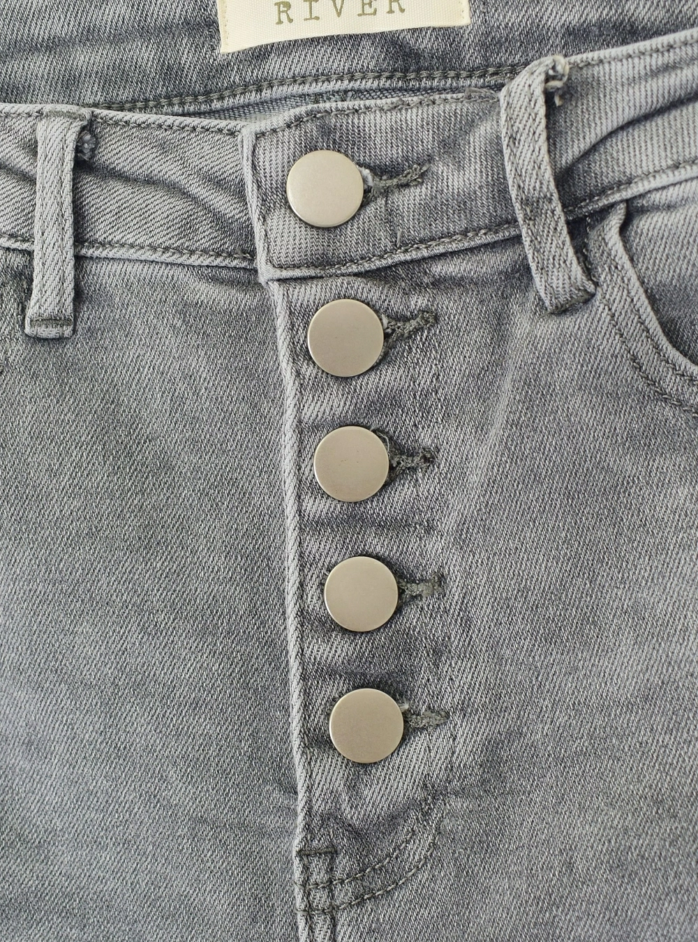Jeans skinny cinco botones