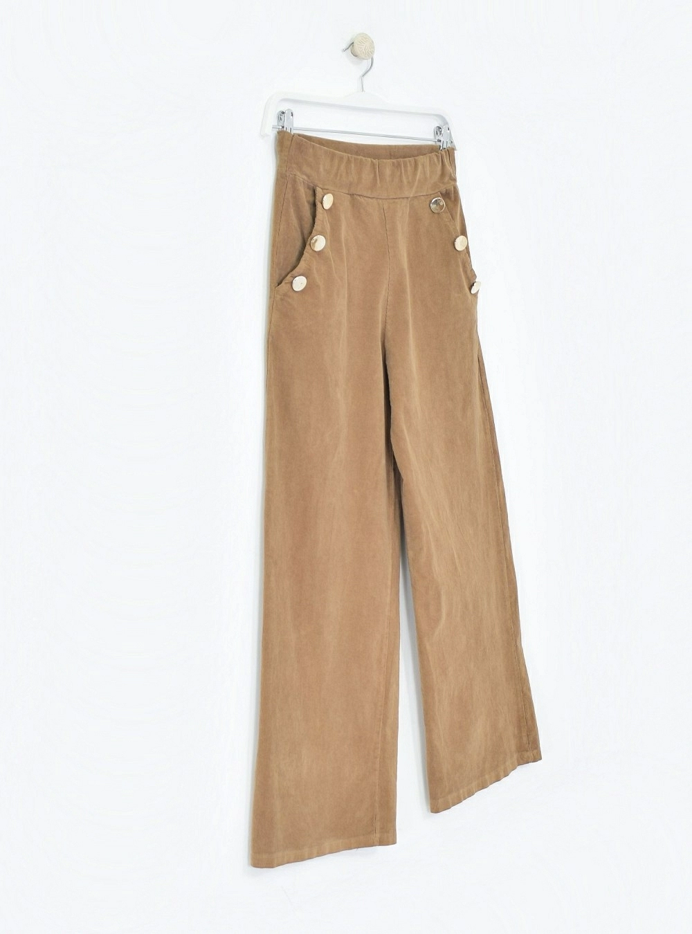 Pantalon pana botones