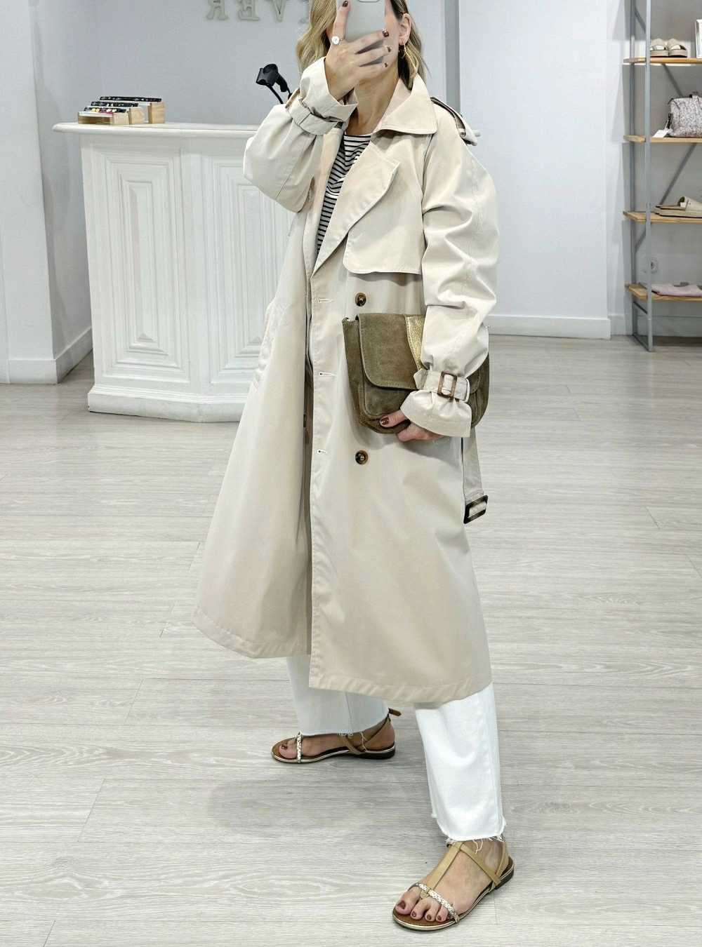 Trench classic largo