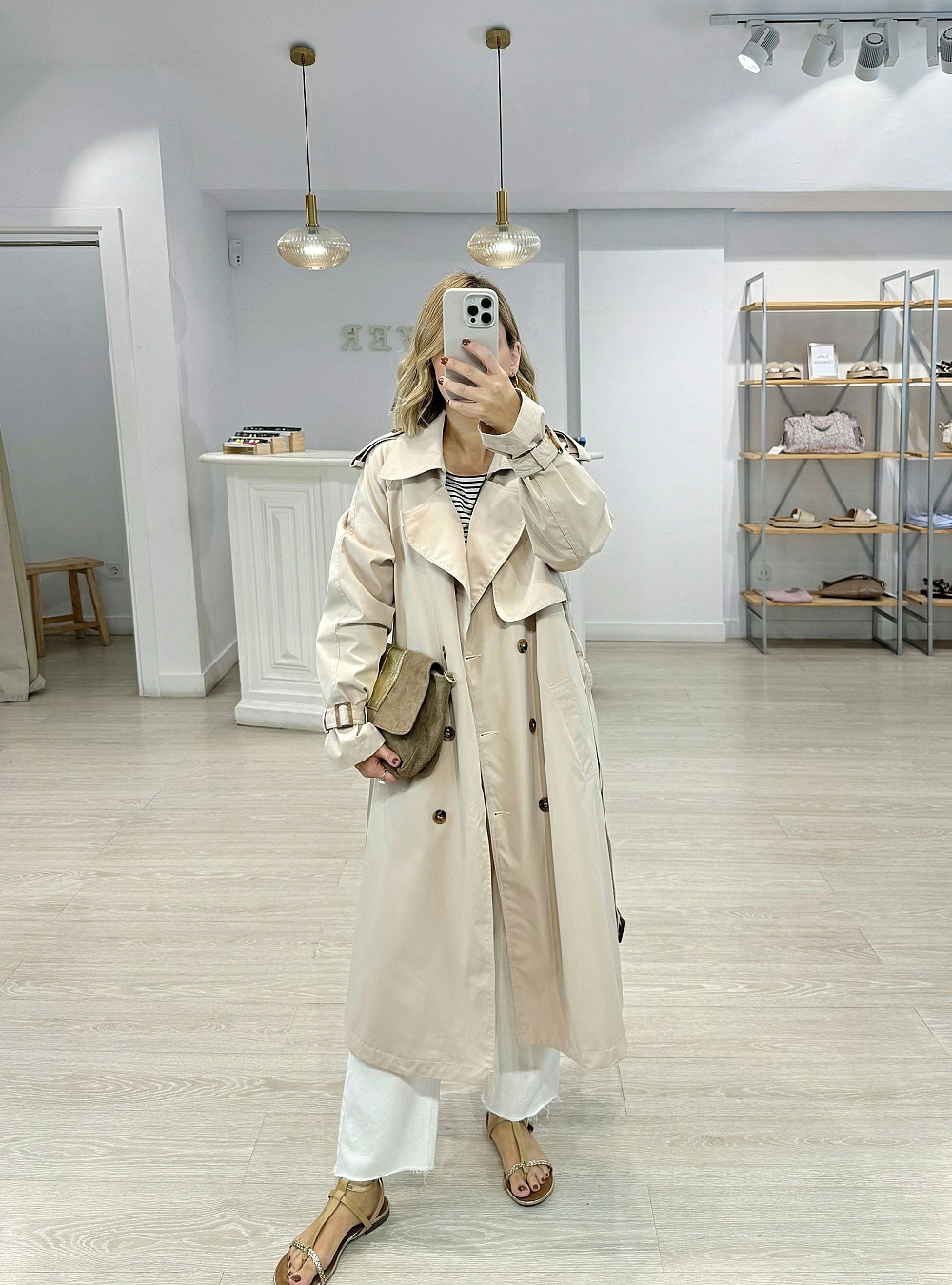 Trench classic largo